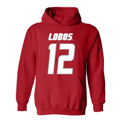 New Mexico - NCAA Baseball : Talor Grubbs - Classic Shersey Hooded Sweatshirt-0