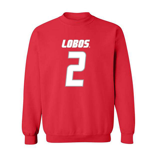 New Mexico - NCAA Football : Jaron Liles - Classic Shersey Crewneck Sweatshirt-0