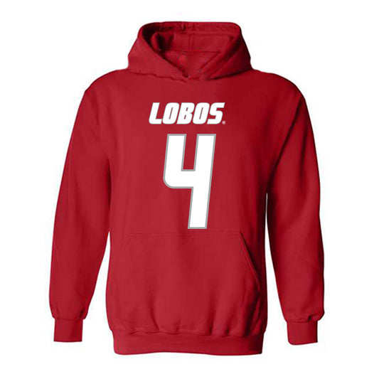 New Mexico - NCAA Baseball : Anthony Diaz - Classic Shersey Hooded Sweatshirt-0