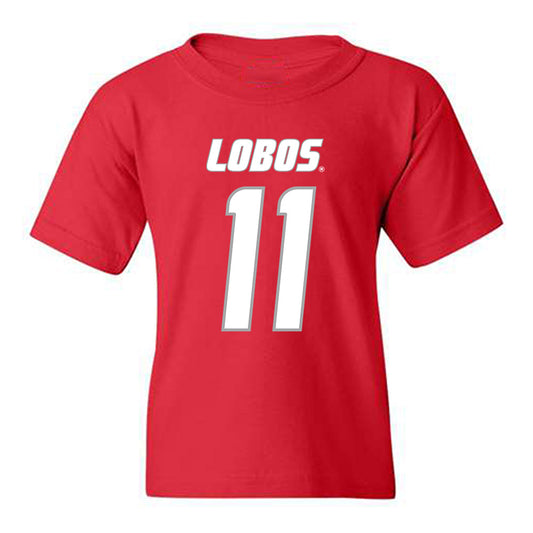 New Mexico - NCAA Women's Basketball : Nayli Padilla Chinea - Classic Shersey Youth T-Shirt-0