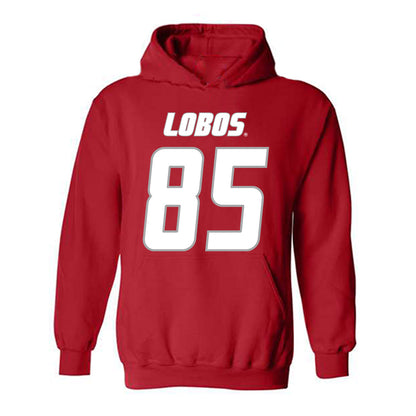 New Mexico - NCAA Football : Simon Mapa - Classic Shersey Hooded Sweatshirt-0