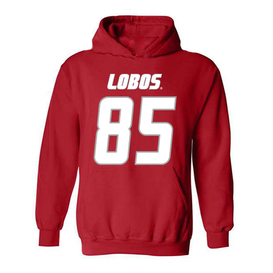 New Mexico - NCAA Football : Simon Mapa - Classic Shersey Hooded Sweatshirt-0
