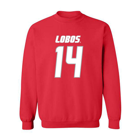 New Mexico - NCAA Softball : Mya Pacheco - Classic Shersey Crewneck Sweatshirt-0