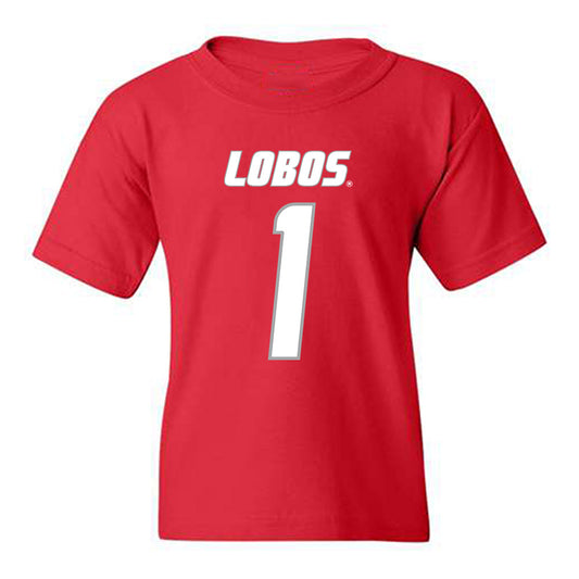 New Mexico - NCAA Women's Basketball : Lydie Mwamba - Classic Shersey Youth T-Shirt-0