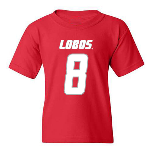 New Mexico - NCAA Baseball : Diego Alvarez - Classic Shersey Youth T-Shirt-0