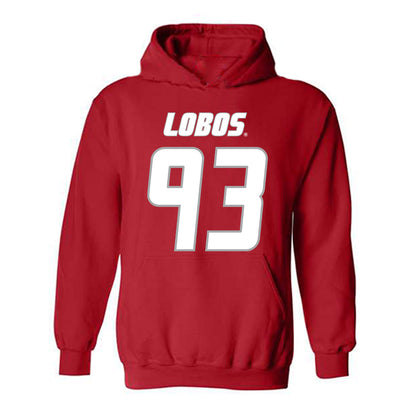 New Mexico - NCAA Football : Deven Dyer - Classic Shersey Hooded Sweatshirt-0