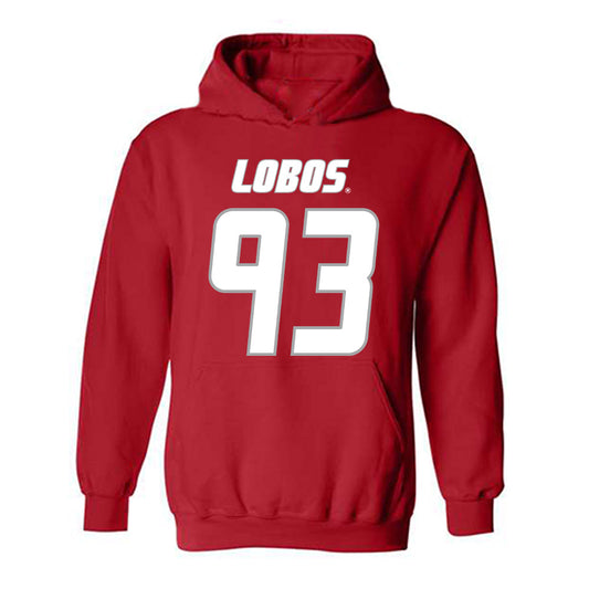 New Mexico - NCAA Football : Deven Dyer - Classic Shersey Hooded Sweatshirt-0