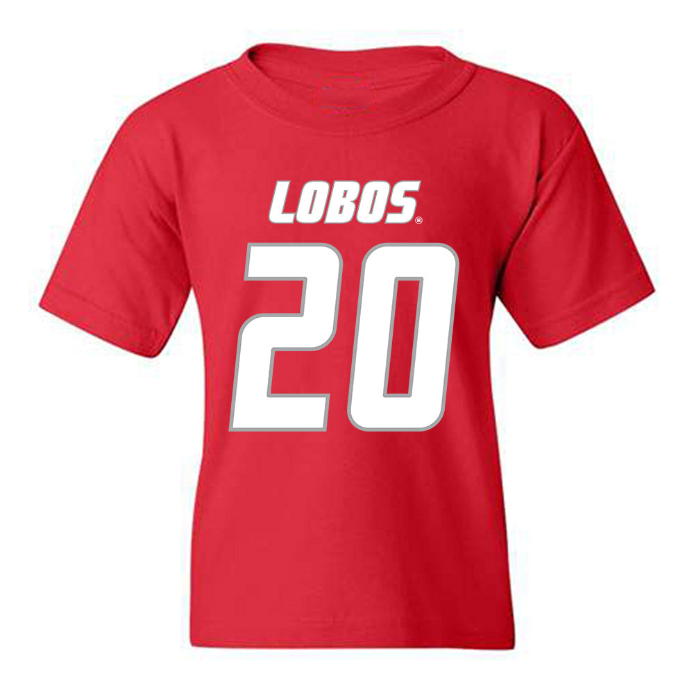 New Mexico - NCAA Football : Darrion Bowers - Classic Shersey Youth T-Shirt-0