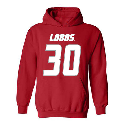 New Mexico - NCAA Baseball : Reed Spenrath - Classic Shersey Hooded Sweatshirt-0