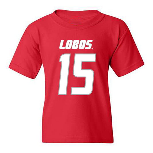New Mexico - NCAA Women's Volleyball : Addison France - Classic Shersey Youth T-Shirt-0