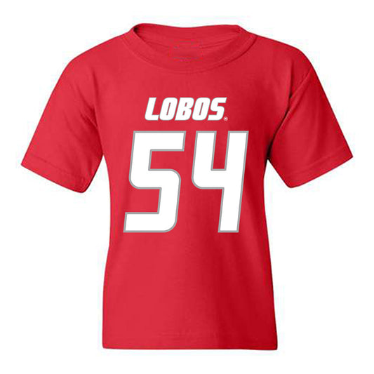 New Mexico - NCAA Football : Jojo Matautia - Classic Shersey Youth T-Shirt-0