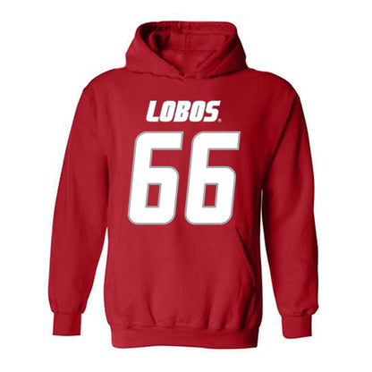 New Mexico - NCAA Football : Markus Fetcho - Classic Shersey Hooded Sweatshirt-0
