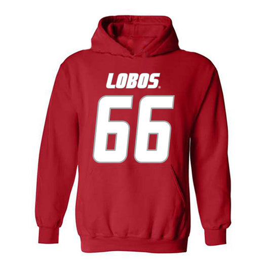New Mexico - NCAA Football : Markus Fetcho - Classic Shersey Hooded Sweatshirt-0