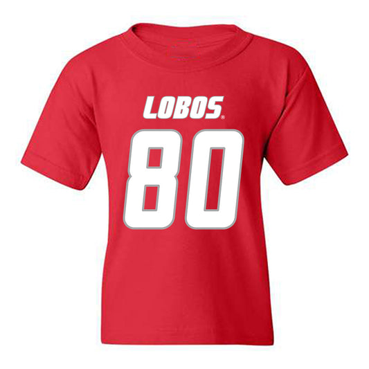 New Mexico - NCAA Football : Max Leeper - Classic Shersey Youth T-Shirt-0
