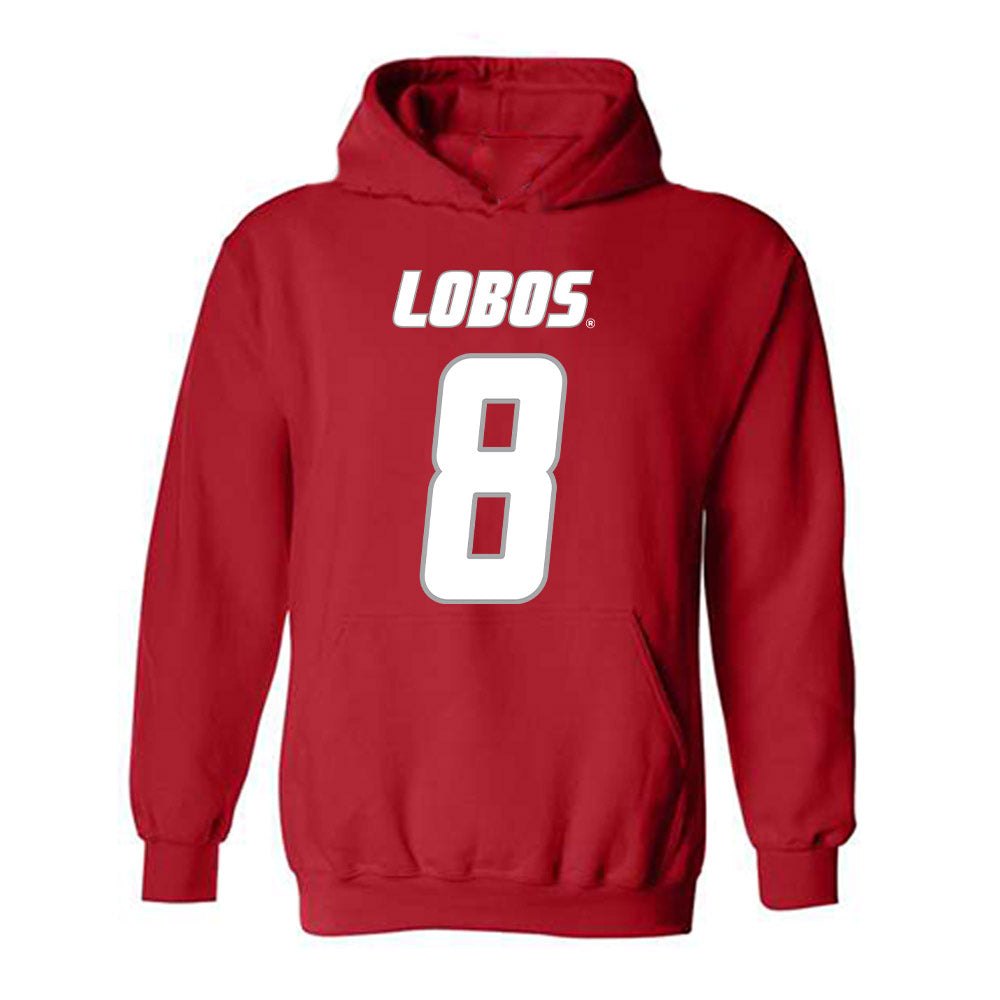 New Mexico - NCAA Football : Deshaun Buchanan - Classic Shersey Hooded Sweatshirt-0