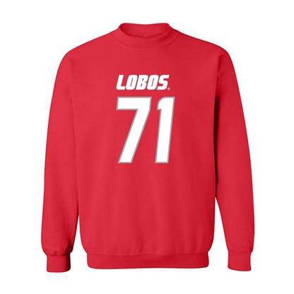 New Mexico - NCAA Football : Danzel Newell - Classic Shersey Crewneck Sweatshirt-0