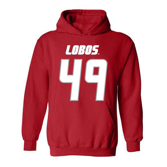 New Mexico - NCAA Football : Caden Beck - Classic Shersey Hooded Sweatshirt-0