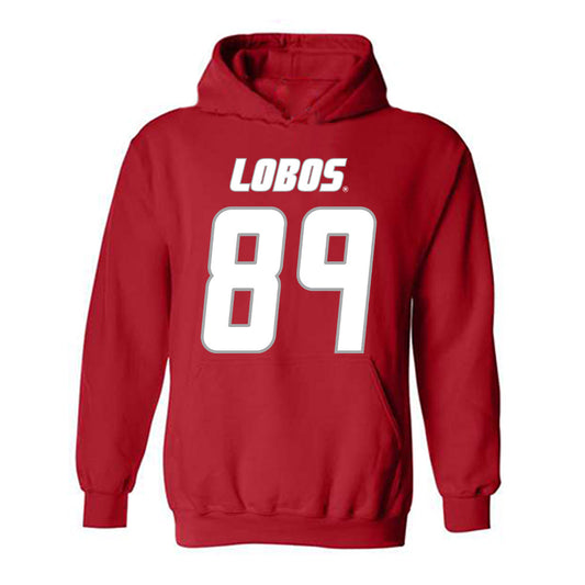 New Mexico - NCAA Football : Enrique Zatarain - Classic Shersey Hooded Sweatshirt-0