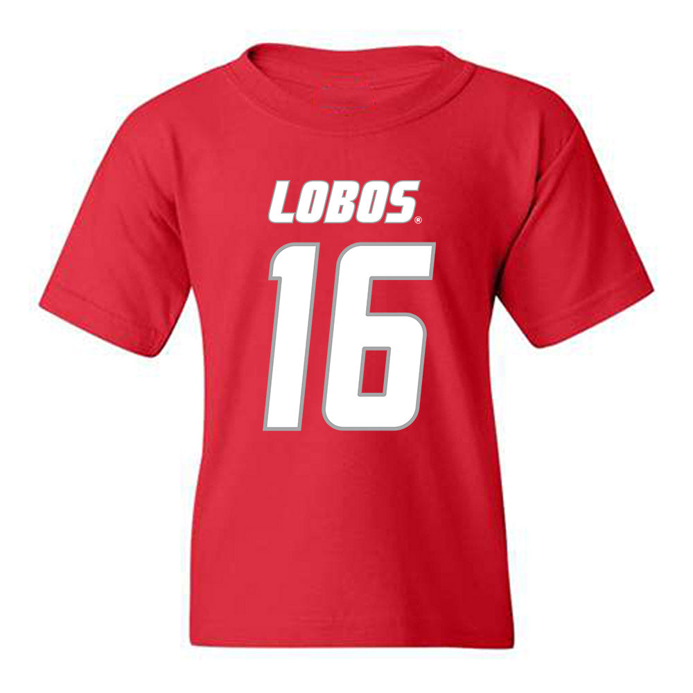 New Mexico - NCAA Football : Mercury Swaim - Classic Shersey Youth T-Shirt-0