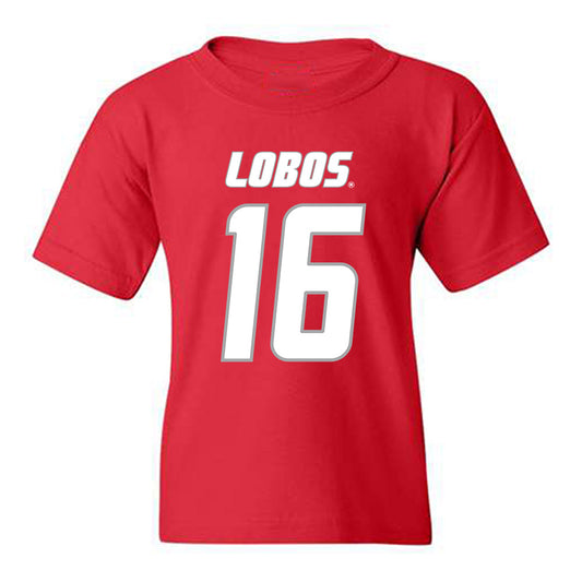 New Mexico - NCAA Football : Mercury Swaim - Classic Shersey Youth T-Shirt-0