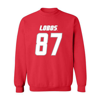New Mexico - NCAA Football : Abraham Williams - Classic Shersey Crewneck Sweatshirt-0