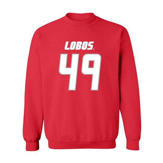 New Mexico - NCAA Football : Caden Beck - Classic Shersey Crewneck Sweatshirt-0