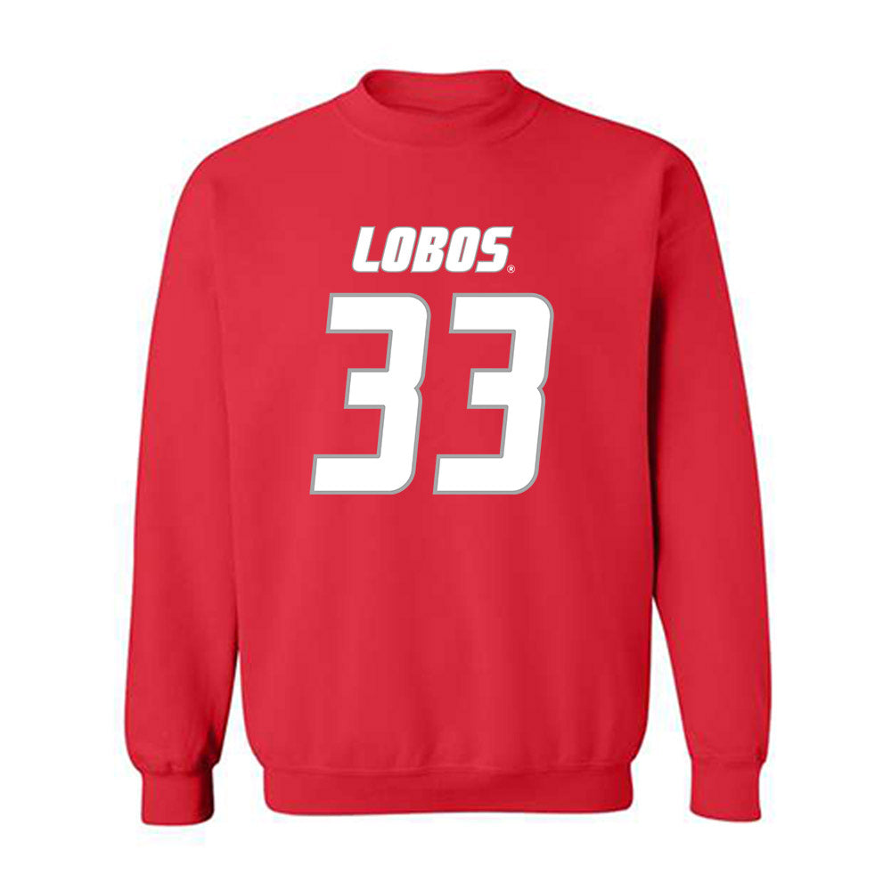New Mexico - NCAA Softball : Tenzly Martin - Classic Shersey Crewneck Sweatshirt-0
