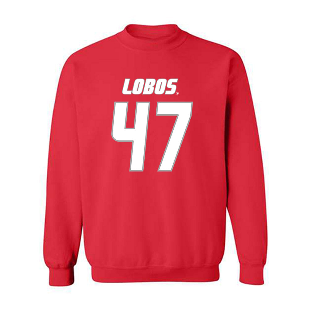 New Mexico - NCAA Football : Marcus Stevens - Classic Shersey Crewneck Sweatshirt-0