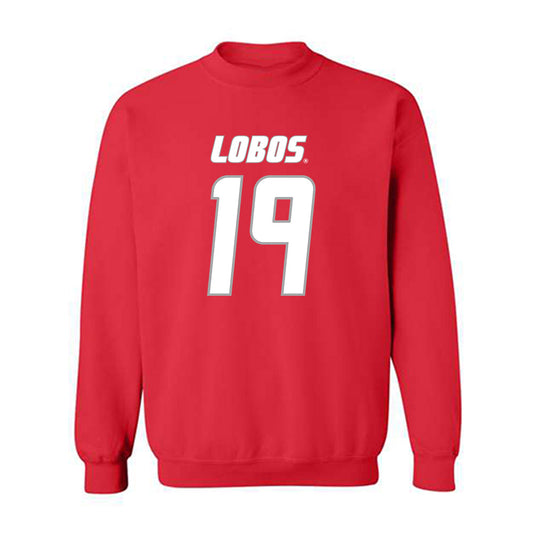 New Mexico - NCAA Baseball : Logan Barnett - Classic Shersey Crewneck Sweatshirt-0