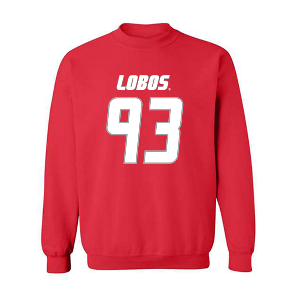 New Mexico - NCAA Football : Deven Dyer - Classic Shersey Crewneck Sweatshirt-0