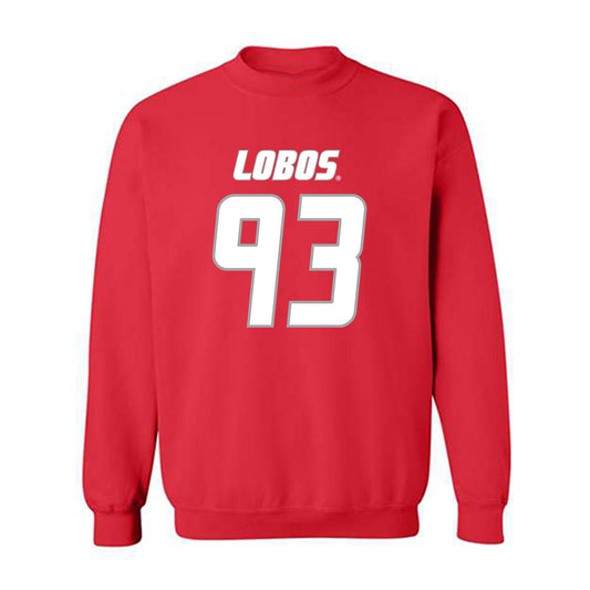 New Mexico - NCAA Football : Deven Dyer - Classic Shersey Crewneck Sweatshirt-0