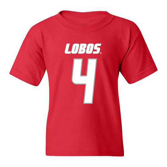 New Mexico - NCAA Men's Basketball : Uriah Tenette - Classic Shersey Youth T-Shirt-0