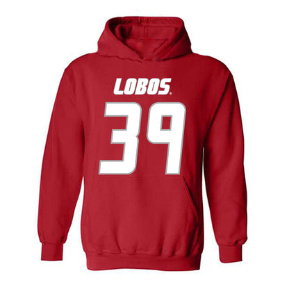 New Mexico - NCAA Football : Jaron Liles - Classic Shersey Hooded Sweatshirt-0