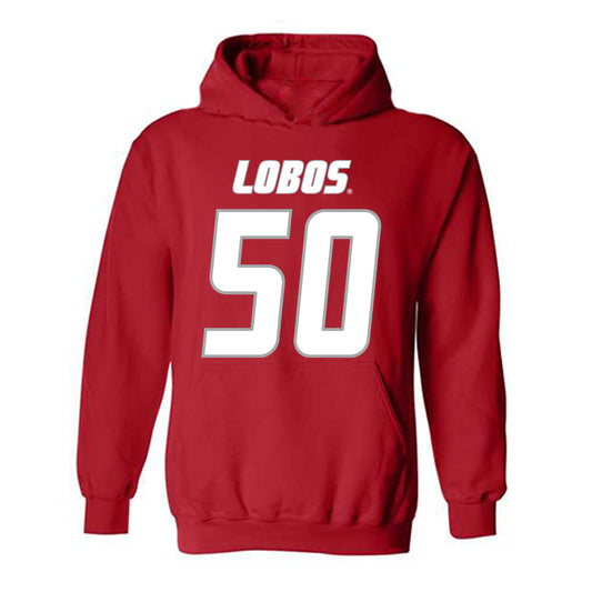 New Mexico - NCAA Football : Lincoln Epstein - Classic Shersey Hooded Sweatshirt-0