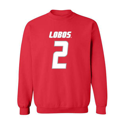 New Mexico - NCAA Football : Jack Layne - Classic Shersey Crewneck Sweatshirt-0
