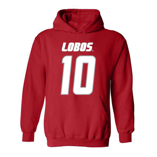 New Mexico - NCAA Football : Evan Wysong - Classic Shersey Hooded Sweatshirt-0