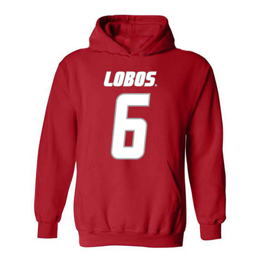 New Mexico - NCAA Football : Jaxton Eck - Classic Shersey Hooded Sweatshirt-0