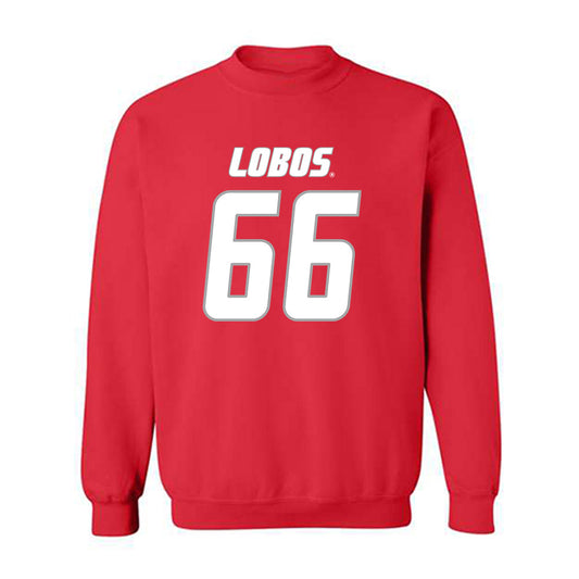 New Mexico - NCAA Football : Markus Fetcho - Classic Shersey Crewneck Sweatshirt-0