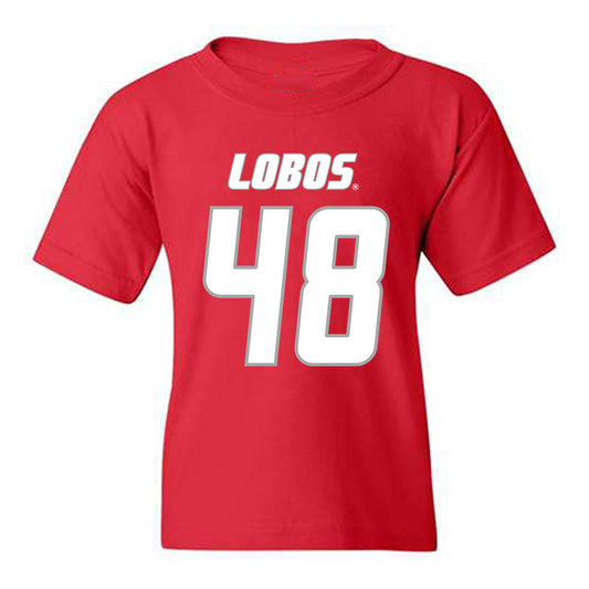 New Mexico - NCAA Football : John Sierra - Classic Shersey Youth T-Shirt-0