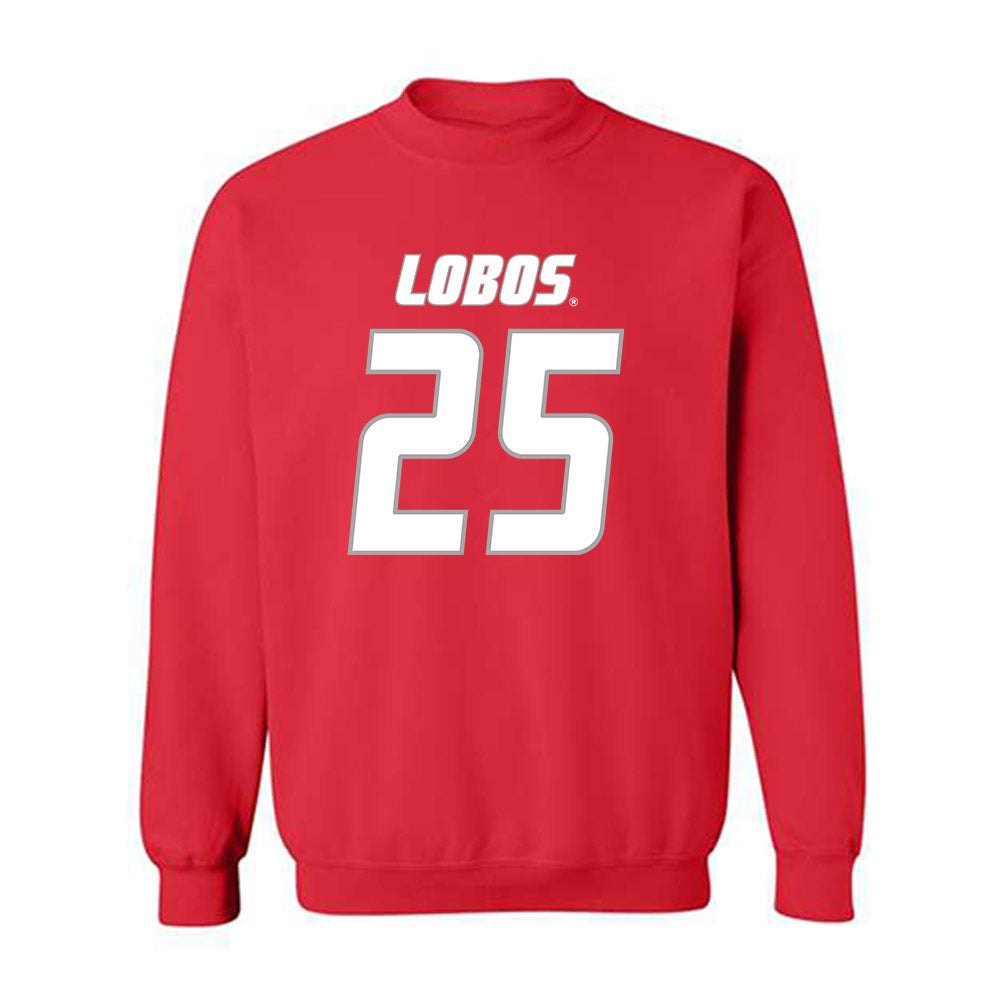 New Mexico - NCAA Baseball : Luke Wiseman - Classic Shersey Crewneck Sweatshirt-0