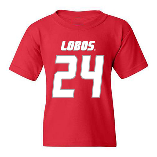 New Mexico - NCAA Football : Bear Levells - Classic Shersey Youth T-Shirt-0