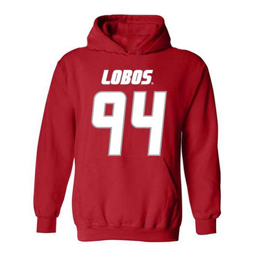 New Mexico - NCAA Football : Jalen McIver - Classic Shersey Hooded Sweatshirt-0
