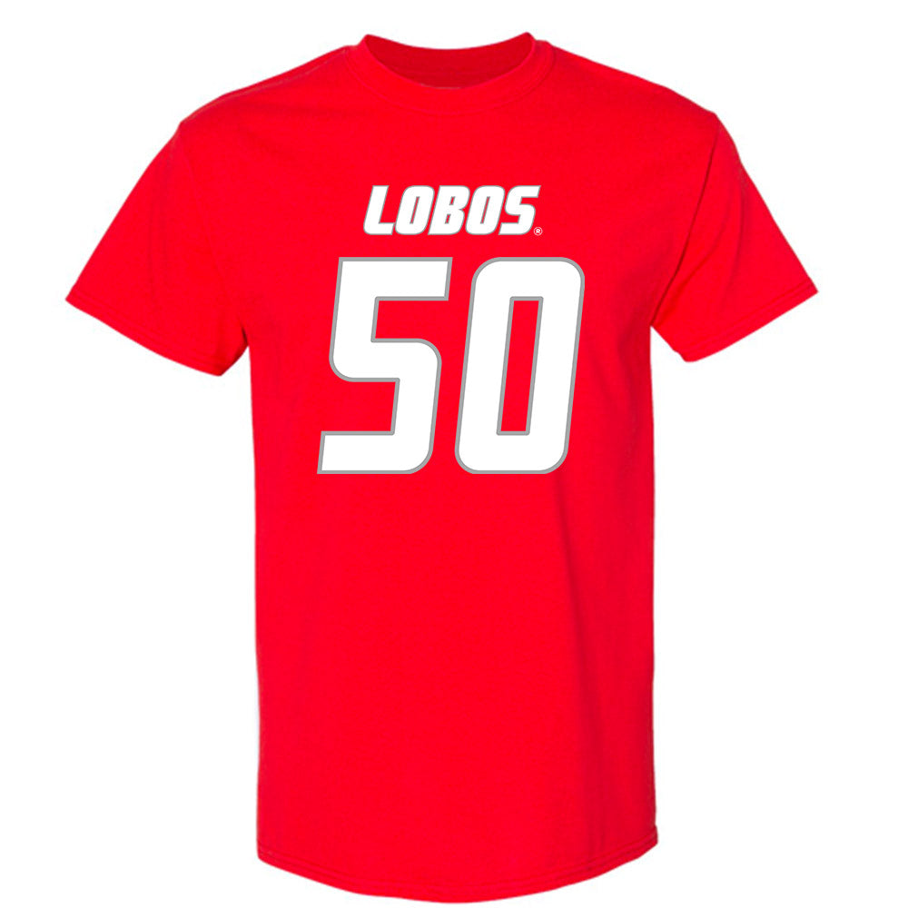New Mexico - NCAA Football : Ricklan Holmes II - Classic Shersey T-Shirt-0