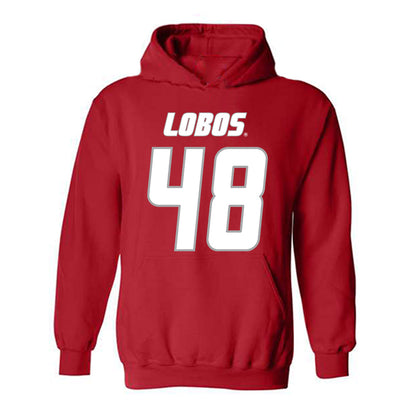 New Mexico - NCAA Baseball : Jacob Gergen - Classic Shersey Hooded Sweatshirt-0