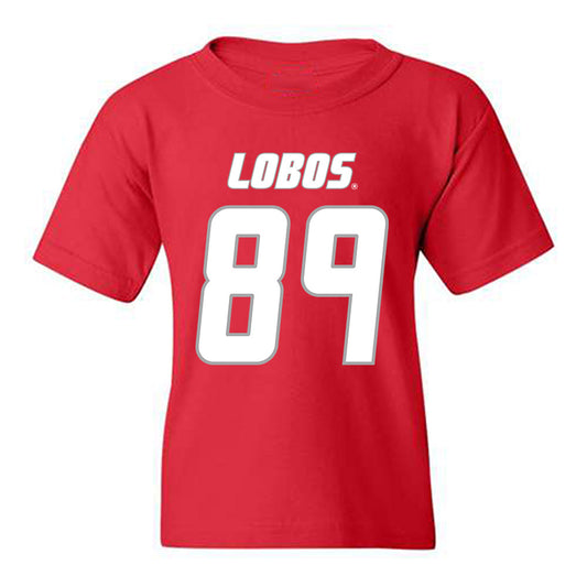 New Mexico - NCAA Football : Enrique Zatarain - Classic Shersey Youth T-Shirt-0