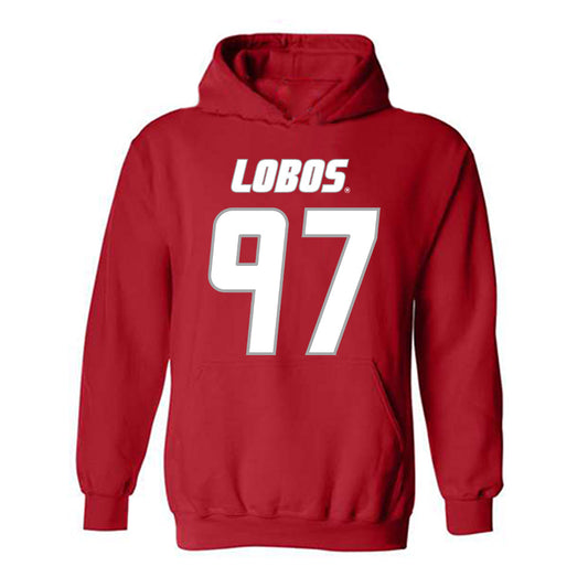 New Mexico - NCAA Football : Cody Thumlert - Classic Shersey Hooded Sweatshirt-0