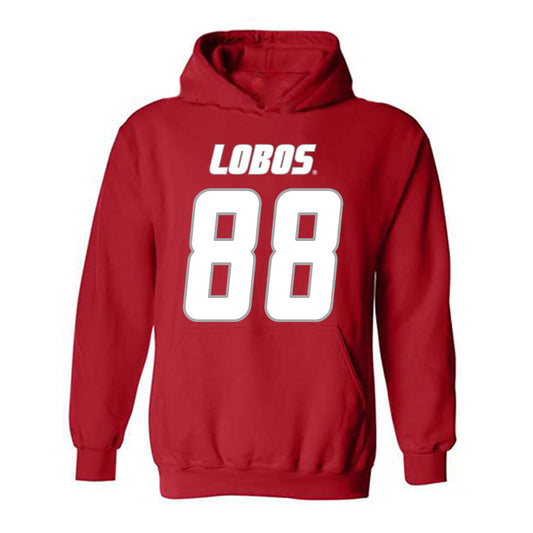 New Mexico - NCAA Football : Ajahvea Robinson - Classic Shersey Hooded Sweatshirt-0