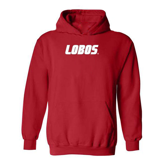 New Mexico - NCAA Women's Track & Field : Ajia Hughes - Classic Shersey Hooded Sweatshirt-0
