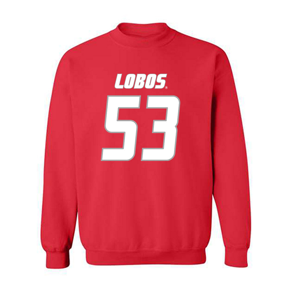 New Mexico - NCAA Football : Caden Beck - Classic Shersey Crewneck Sweatshirt-0