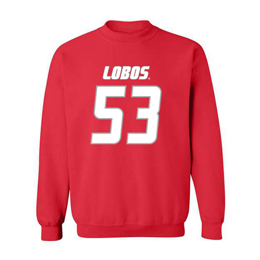 New Mexico - NCAA Football : Caden Beck - Classic Shersey Crewneck Sweatshirt-0
